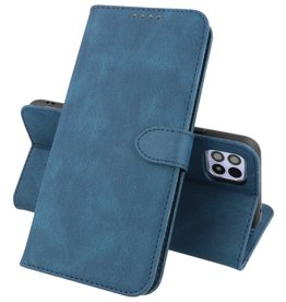 BAOHU Samsung Galaxy A22 5G Hoesje Book Case Telefoonhoesje Blauw