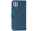 BAOHU Hoesje Geschikt voor Samsung Galaxy A22 5G - Hoesje Book Case Telefoonhoesje - Blauw