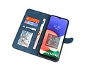 Samsung Galaxy A22 5G Hoesje Book Case Telefoonhoesje Blauw