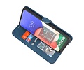 BAOHU Hoesje Geschikt voor Samsung Galaxy A22 5G - Hoesje Book Case Telefoonhoesje - Blauw