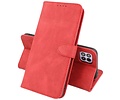 BAOHU Hoesje Geschikt voor Samsung Galaxy A22 5G - Hoesje Book Case Telefoonhoesje - Rood