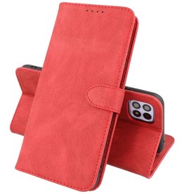 BAOHU Samsung Galaxy A22 5G Hoesje Book Case Telefoonhoesje Rood
