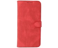 BAOHU Hoesje Geschikt voor Samsung Galaxy A22 5G - Hoesje Book Case Telefoonhoesje - Rood