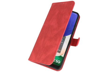 Samsung Galaxy A22 5G Hoesje Book Case Telefoonhoesje Rood