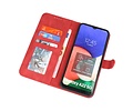 BAOHU Hoesje Geschikt voor Samsung Galaxy A22 5G - Hoesje Book Case Telefoonhoesje - Rood