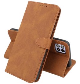 BAOHU Samsung Galaxy A22 5G Hoesje Book Case Telefoonhoesje Bruin