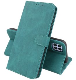 BAOHU Samsung Galaxy A22 5G Hoesje Book Case Telefoonhoesje Donker Groen