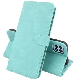 BAOHU Samsung Galaxy A22 5G Hoesje Book Case Telefoonhoesje Turquoise
