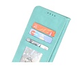 BAOHU Hoesje Geschikt voor Samsung Galaxy A22 5G - Hoesje Book Case Telefoonhoesje - Turquoise
