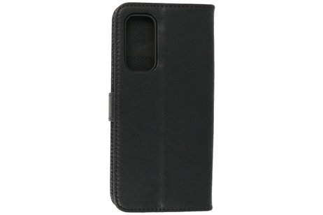 BAOHU Hoesje Geschikt voor OnePlus Nord 2 5G - Kaarthouder Book Case Telefoonhoesje - Zwart