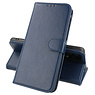 Oppo A74 5G - A93 5G - A54 5G Hoesje Kaarthouder Book Case Telefoonhoesje Navy