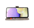 BAOHU Hoesje Geschikt voor de Oppo A74 5G - A93 5G - A54 5G - Kaarthouder Book Case Telefoonhoesje - Grijs