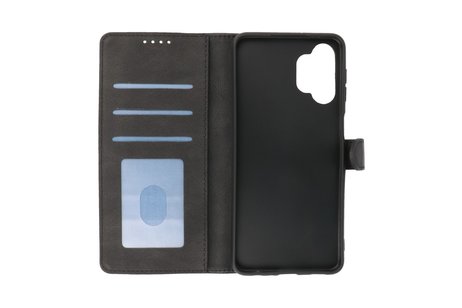 BAOHU Hoesje Geschikt voor Samsung Galaxy A32 5G - Hoesje Book Case Telefoonhoesje - Zwart