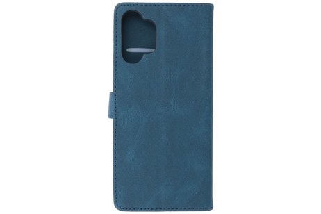 BAOHU Hoesje Geschikt voor Samsung Galaxy A32 5G - Hoesje Book Case Telefoonhoesje - Blauw