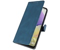 BAOHU Hoesje Geschikt voor Samsung Galaxy A32 5G - Hoesje Book Case Telefoonhoesje - Blauw