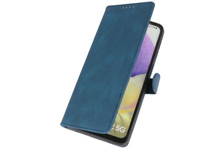 BAOHU Hoesje Geschikt voor Samsung Galaxy A32 5G - Hoesje Book Case Telefoonhoesje - Blauw