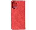 BAOHU Hoesje Geschikt voor Samsung Galaxy A32 5G - Hoesje Book Case Telefoonhoesje - Rood