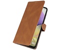 BAOHU Hoesje Geschikt voor Samsung Galaxy A32 5G - Hoesje Book Case Telefoonhoesje - Bruin
