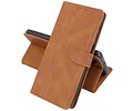 BAOHU Hoesje Geschikt voor Samsung Galaxy A32 5G - Hoesje Book Case Telefoonhoesje - Bruin