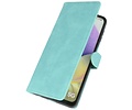BAOHU Hoesje Geschikt voor Samsung Galaxy A32 5G - Hoesje Book Case Telefoonhoesje - Turquoise