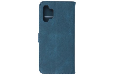 BAOHU Hoesje Geschikt voor Samsung Galaxy A32 4G - Hoesje Book Case Telefoonhoesje - Blauw