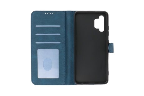 BAOHU Hoesje Geschikt voor Samsung Galaxy A32 4G - Hoesje Book Case Telefoonhoesje - Blauw