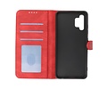 BAOHU Hoesje Geschikt voor Samsung Galaxy A32 4G - Hoesje Book Case Telefoonhoesje - Rood