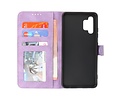 BAOHU Hoesje Geschikt voor Samsung Galaxy A32 4G - Hoesje Book Case Telefoonhoesje - Paars
