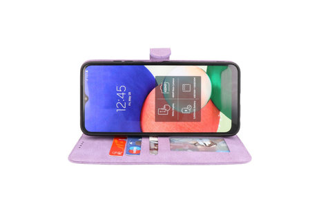 Samsung Galaxy A32 4G Hoesje Book Case Telefoonhoesje Paars