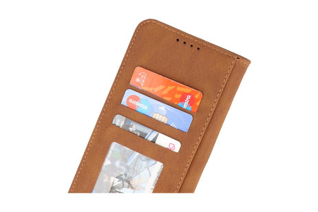 Samsung Galaxy A32 4G Hoesje Book Case Telefoonhoesje Bruin