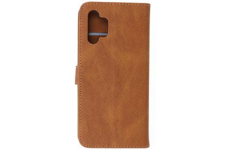 BAOHU Hoesje Geschikt voor Samsung Galaxy A32 4G - Hoesje Book Case Telefoonhoesje - Bruin