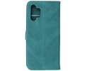 Samsung Galaxy A32 4G Hoesje Book Case Telefoonhoesje Donker Groen