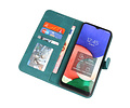 Samsung Galaxy A32 4G Hoesje Book Case Telefoonhoesje Donker Groen