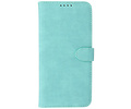 BAOHU Hoesje Geschikt voor Samsung Galaxy A32 4G - Hoesje Book Case Telefoonhoesje - Turquoise