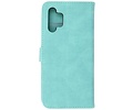 Samsung Galaxy A32 4G Hoesje Book Case Telefoonhoesje Turquoise