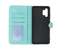 BAOHU Hoesje Geschikt voor Samsung Galaxy A32 4G - Hoesje Book Case Telefoonhoesje - Turquoise
