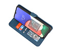 Samsung Galaxy A12 Hoesje Book Case Telefoonhoesje Blauw