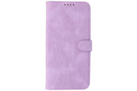 Samsung Galaxy A12 Hoesje Book Case Telefoonhoesje Paars