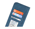 BAOHU Hoesje Geschikt voor Samsung Galaxy A22 4G - Hoesje Book Case Telefoonhoesje - Blauw
