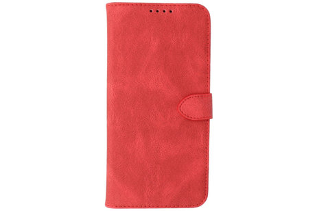 BAOHU Hoesje Geschikt voor Samsung Galaxy A02s - Hoesje Book Case Telefoonhoesje - Rood