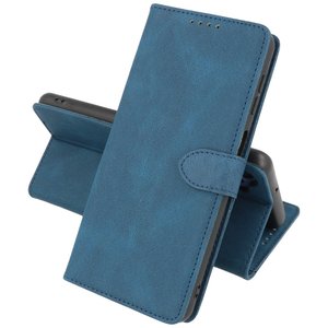 BAOHU Hoesje Geschikt voor iPhone 13 Pro - Hoesje Book Case Telefoonhoesje - Blauw