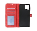 Samsung Galaxy A12 Hoesje Book Case Telefoonhoesje Rood
