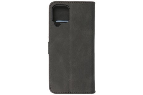 BAOHU Hoesje Geschikt voor Samsung Galaxy A22 4G - Hoesje Book Case Telefoonhoesje - Zwart