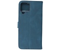 Samsung Galaxy A22 4G Hoesje Book Case Telefoonhoesje Blauw