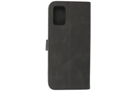 BAOHU Hoesje Geschikt voor Samsung Galaxy A02s - Hoesje Book Case Telefoonhoesje - Zwart