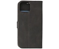 BAOHU Hoesje Geschikt voor iPhone 13 - Hoesje Book Case Telefoonhoesje - Zwart