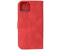 BAOHU Hoesje Geschikt voor iPhone 13 - Hoesje Book Case Telefoonhoesje - Rood