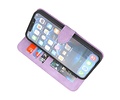 iPhone 13 Pro Hoesje Book Case Telefoonhoesje Paars