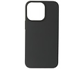 BAOHU Hoesje Geschikt voor de iPhone 13 Pro - Fashion Color Backcover Telefoonhoesje - Zwart
