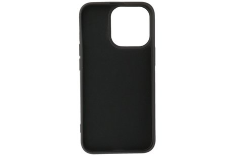 BAOHU Hoesje Geschikt voor de iPhone 13 Pro - Fashion Color Backcover Telefoonhoesje - Zwart